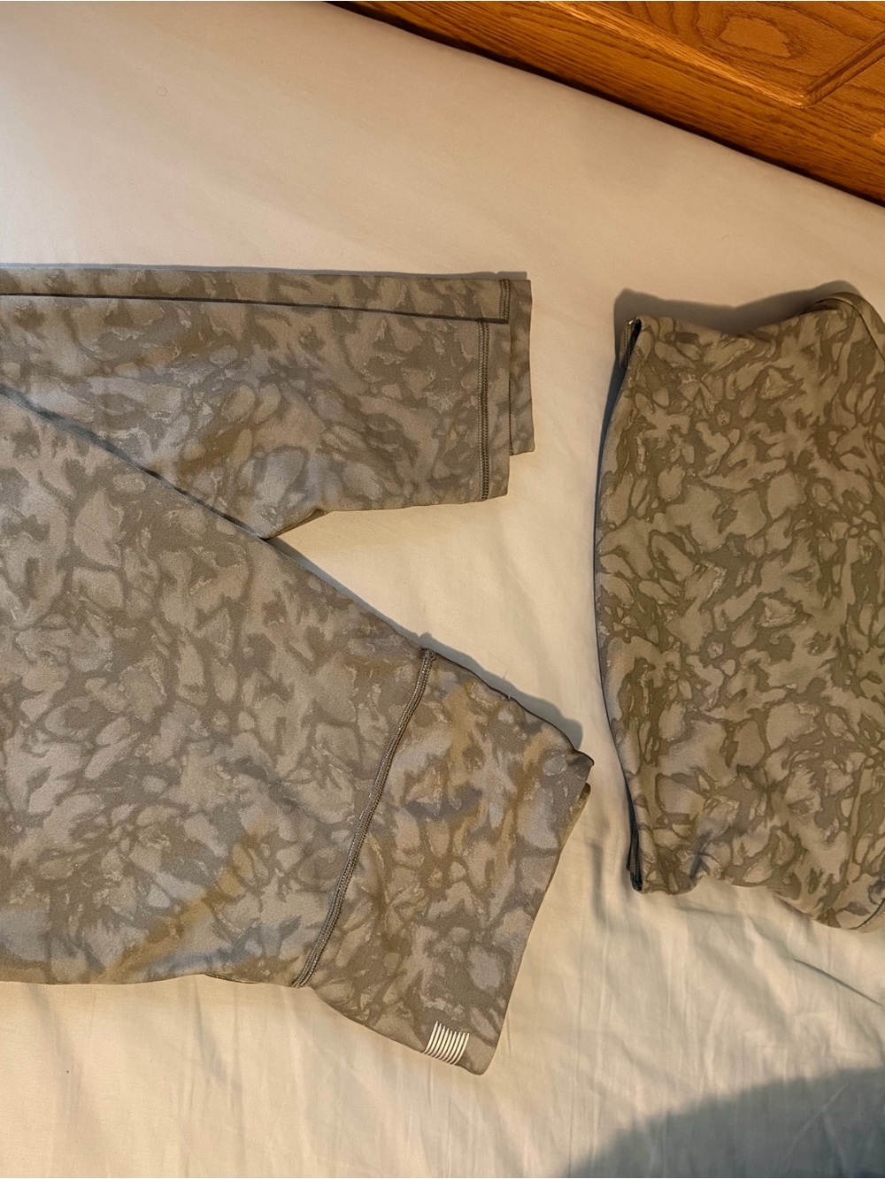 Savage X Fenty Olive Tie-Dye High-Rise Leggings
